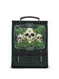"Bloodrose" Poison Ivy Leather Backpack