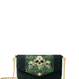 "Bloodrose" Poison Ivy Envelope Chain Crossbody Bag