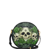 "Bloodrose" Poison Ivy Circle Crossbody Bag