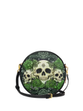 "Bloodrose" Poison Ivy Circle Crossbody Bag