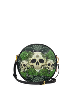 "Bloodrose" Poison Ivy Circle Crossbody Bag