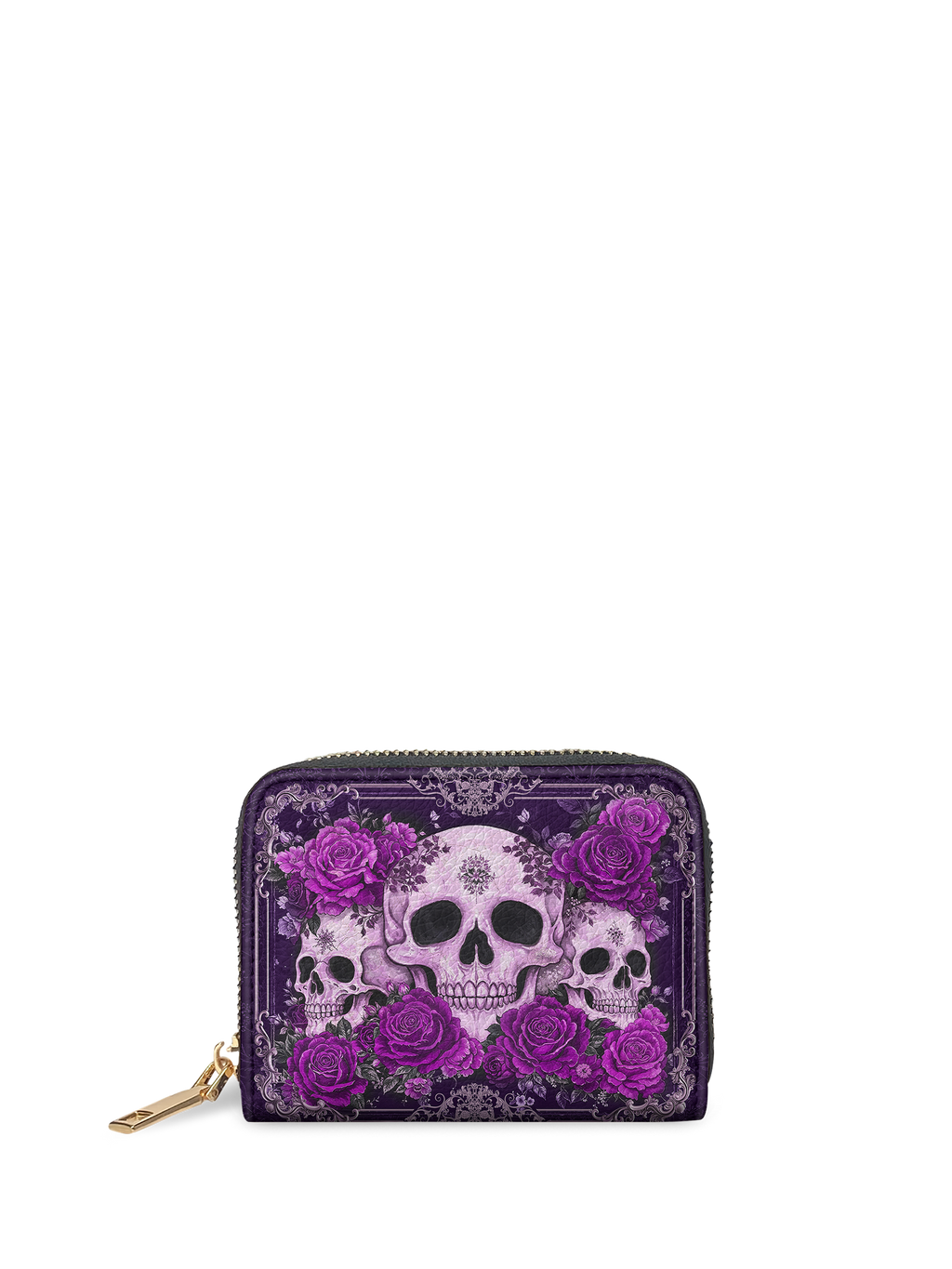 "Bloodrose" Poison Plum Mini Wallet