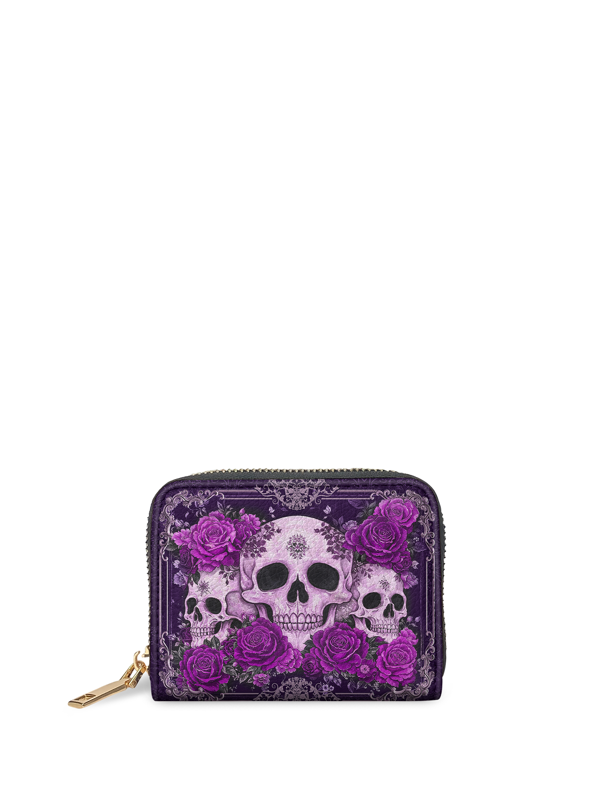 "Bloodrose" Poison Plum Mini Wallet