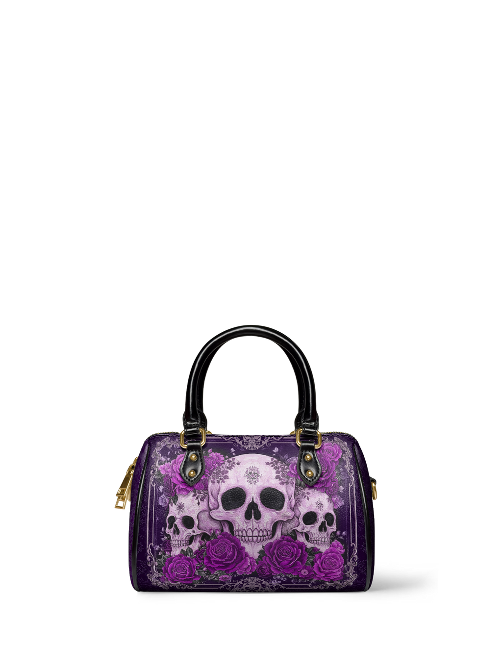 "Bloodrose" Poison Plum Mini Satchel