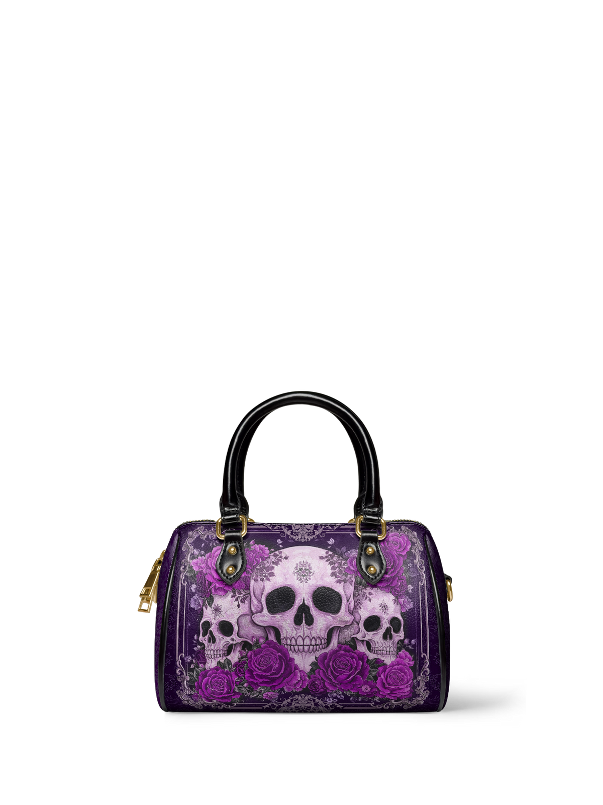 "Bloodrose" Poison Plum Mini Satchel