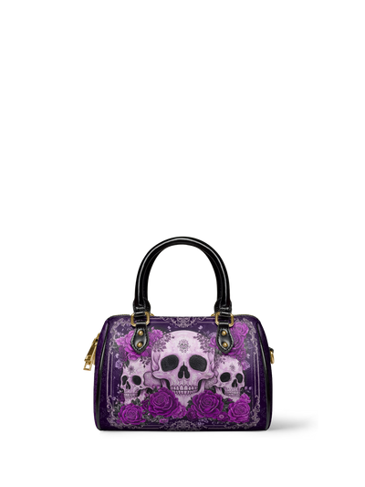 "Bloodrose" Poison Plum Mini Satchel