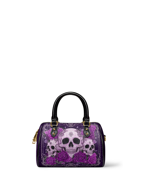 "Bloodrose" Poison Plum Mini Satchel