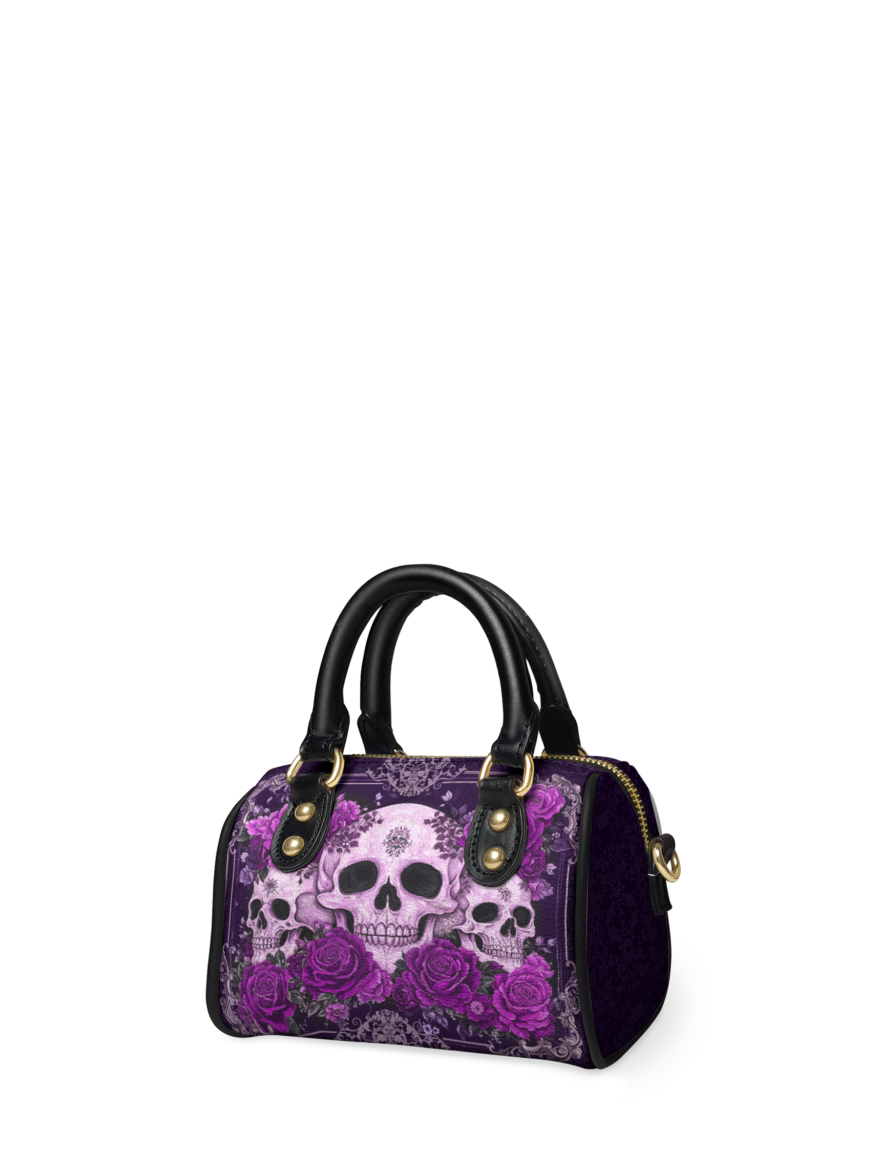 "Bloodrose" Poison Plum Mini Satchel