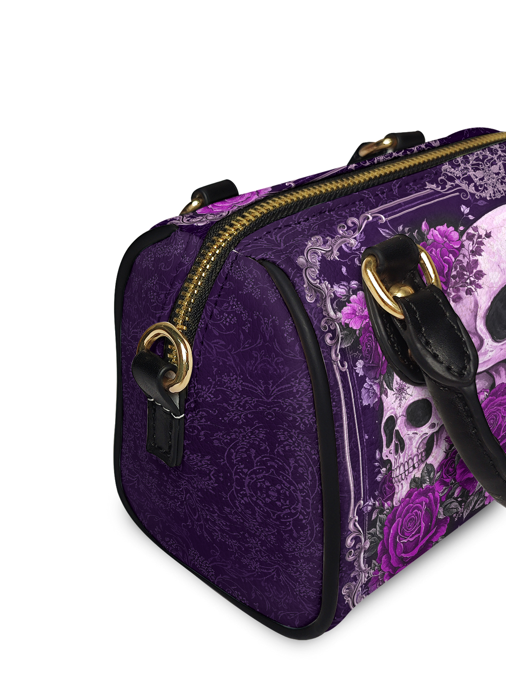 "Bloodrose" Poison Plum Mini Satchel