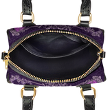 "Bloodrose" Poison Plum Mini Satchel
