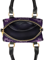"Bloodrose" Poison Plum Mini Satchel