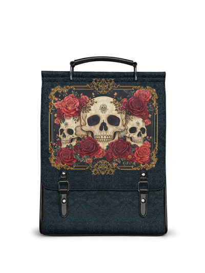 "Bloodrose" Leather Backpack