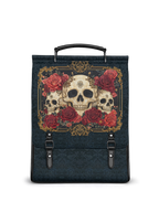 "Bloodrose" Leather Backpack