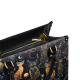 "Lunacat" Leather Bag