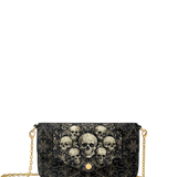 "Deathmark" Envelope Chain Crossbody Bag