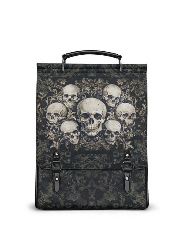 "Deathmark" Leather Backpack