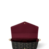 "Deathmark" Envelope Chain Crossbody Bag