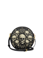 "Deathmark" Circle Crossbody Bag