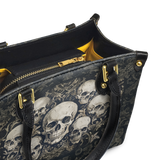 "Deathmark" Small Leather Bag - 100.1 DEAL