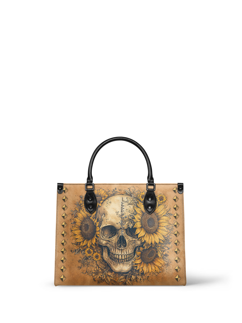"Heliovoid" - Red Interior - Leather Handbag
