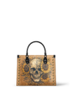 "Heliovoid" - Red Interior - Leather Handbag