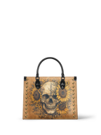 "Heliovoid" - Red Interior - Leather Handbag