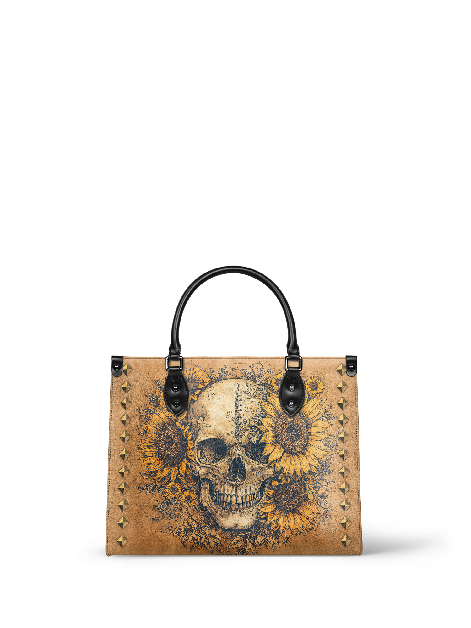 "Heliovoid" - Red Interior - Leather Handbag