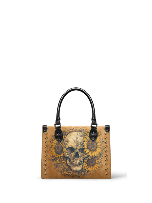 "Heliovoid" - Black Interior - Small Leather Handbag