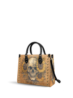 "Heliovoid" - Red Interior - Leather Handbag