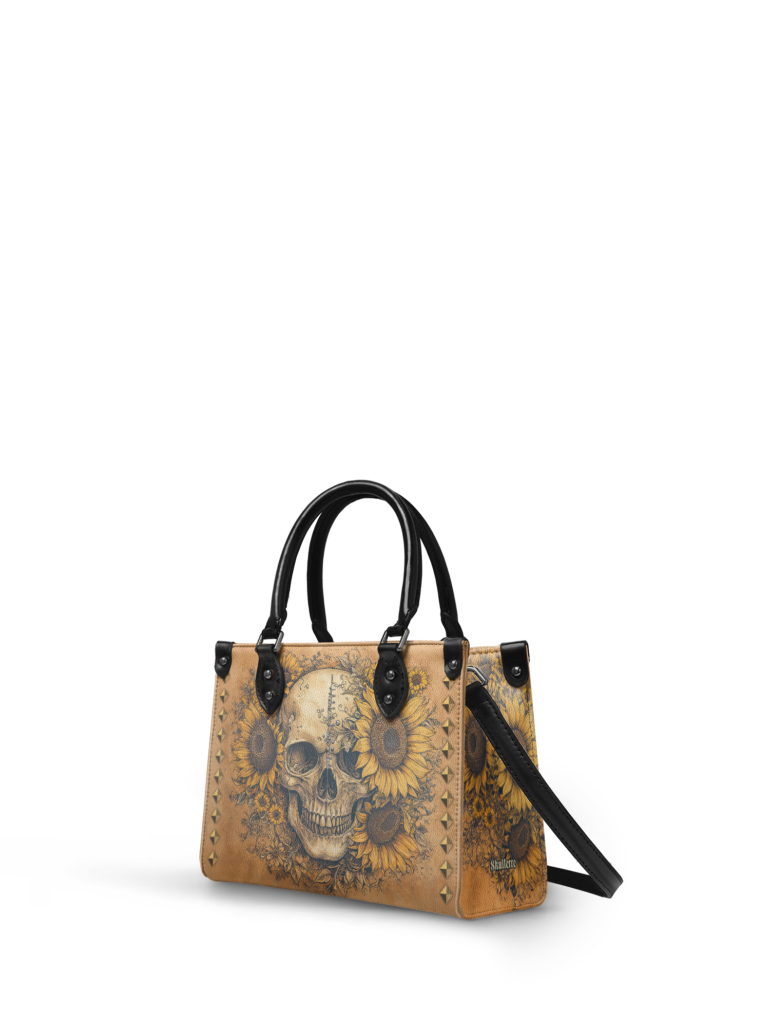 "Heliovoid" - Black Interior - Small Leather Handbag