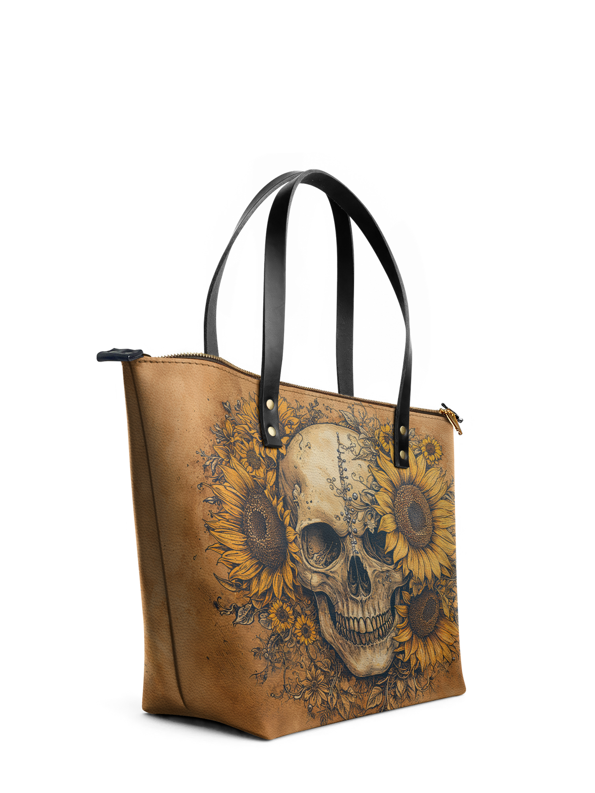 "Heliovoid" Leather Tote Bag SPOOKY DEAL