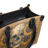 "Heliovoid" - Black Interior - Small Leather Handbag