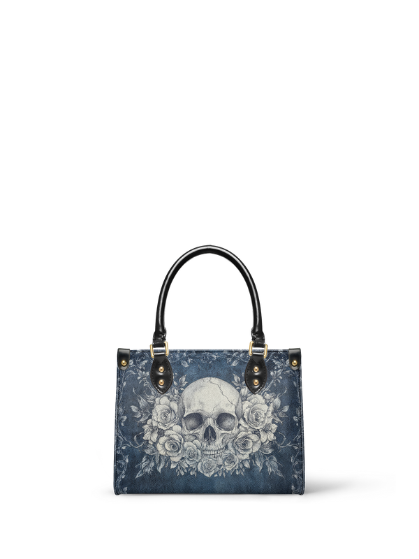 "Frostmourne" - Yellow Interior - Small Leather Handbag