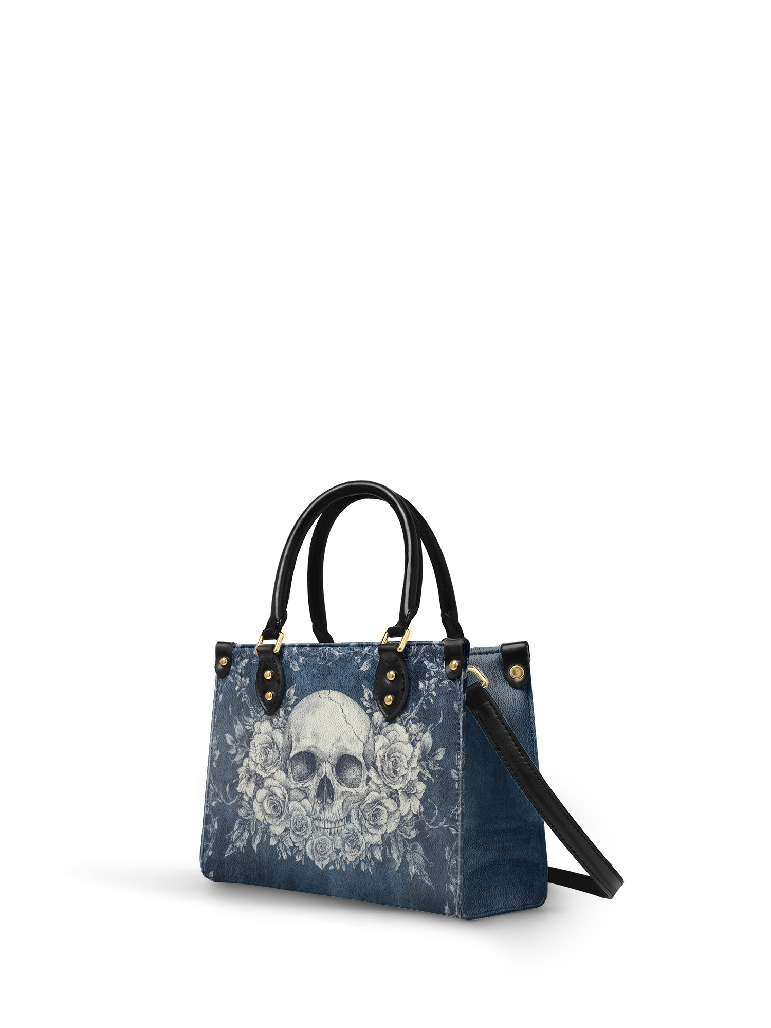 "Frostmourne" - Yellow Interior - Small Leather Handbag