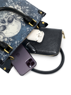 "Frostmourne" - Yellow Interior - Small Leather Handbag