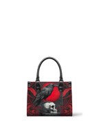 "Bloodraven" - Black Interior - Small Leather Handbag