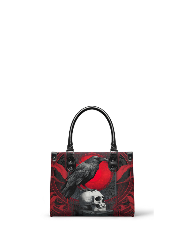 "Bloodraven" - Black Interior - Small Leather Handbag