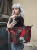 "Bloodraven" Leather Tote Bag