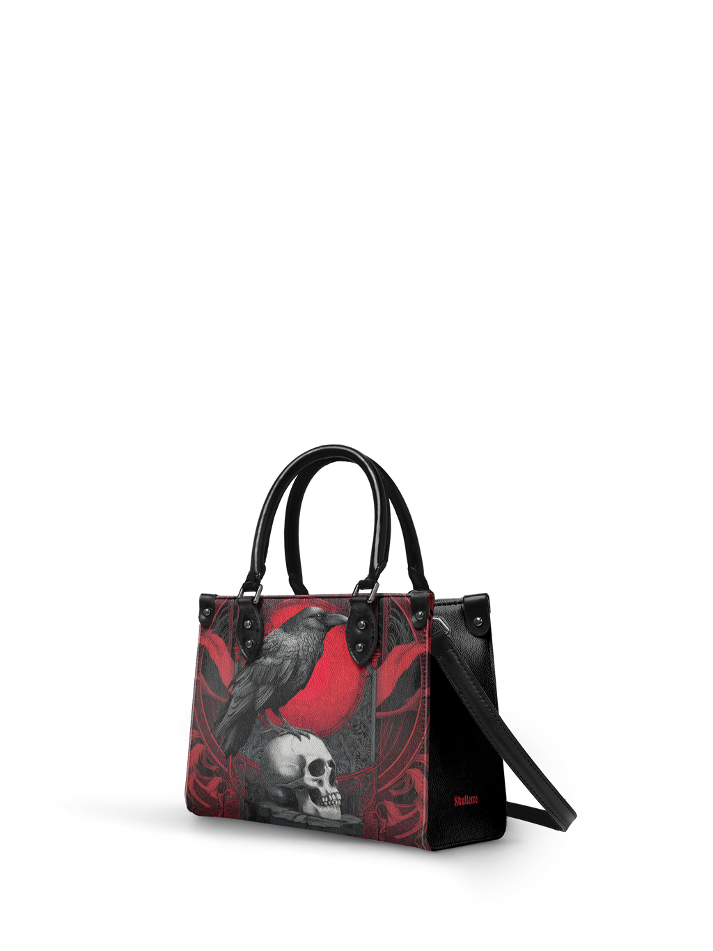 "Bloodraven" - Black Interior - Small Leather Handbag