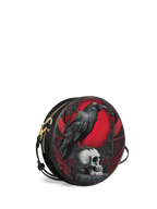 "Bloodraven" Circle Crossbody Bag