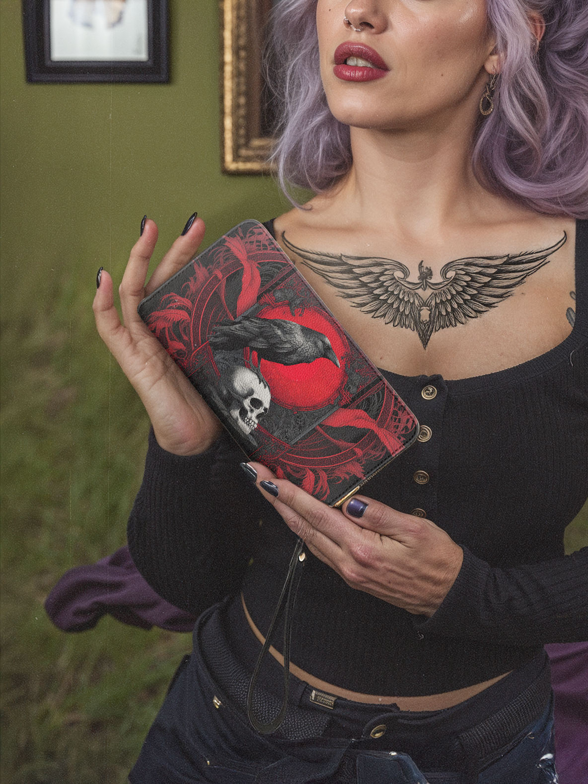 "Bloodraven" Wallet
