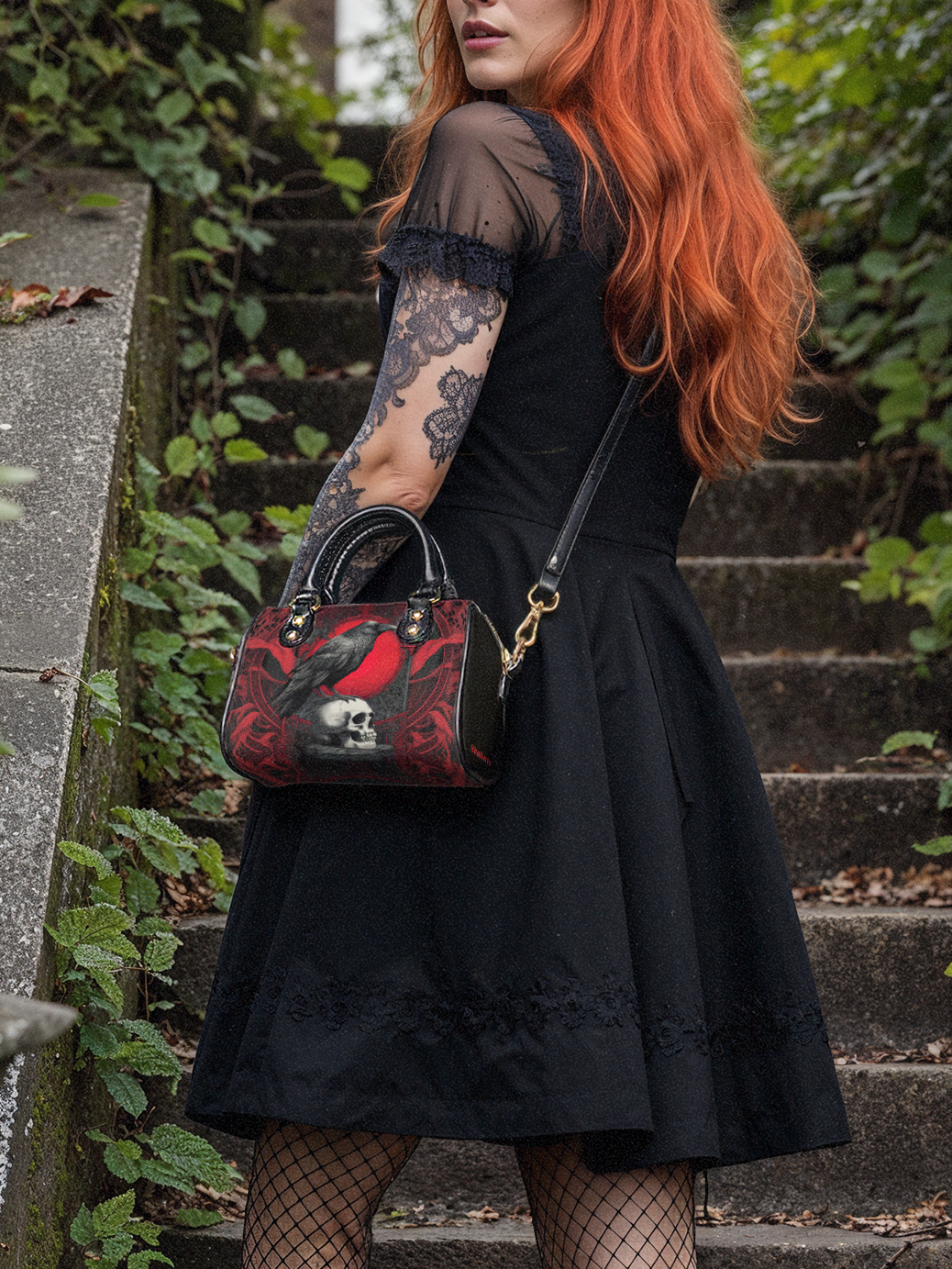 "Bloodraven" Mini Satchel