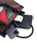 "Bloodraven" - Black Interior - Small Leather Handbag