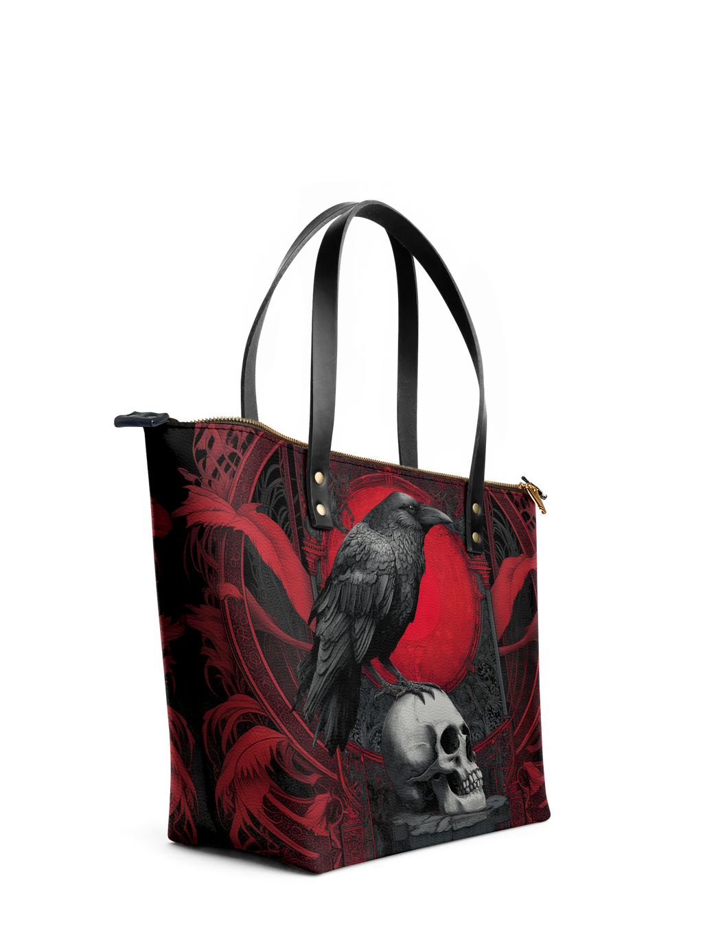 "Bloodraven" Leather Tote Bag
