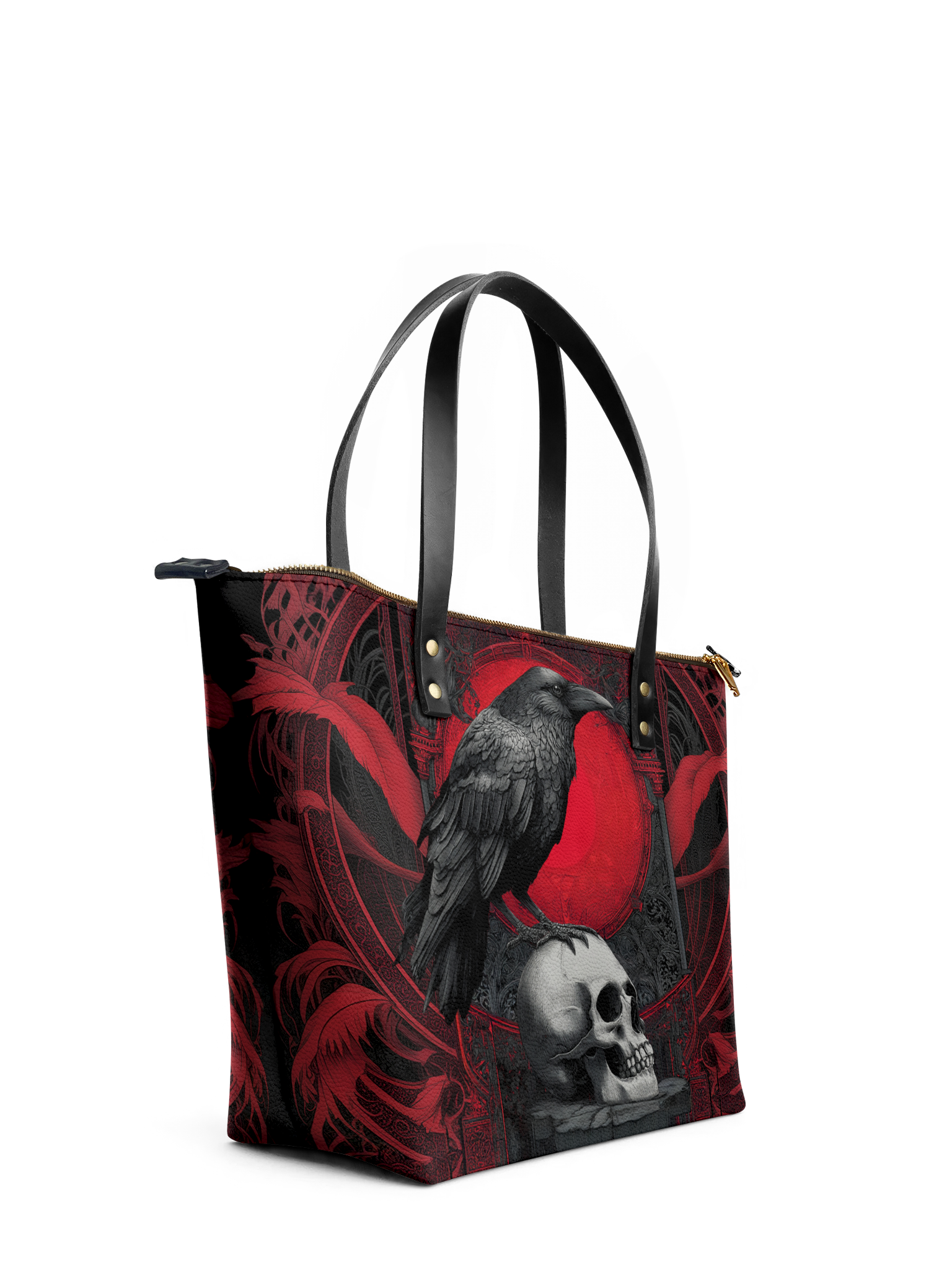 "Bloodraven" Leather Tote Bag