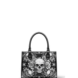 "Gravebloom" - Black Interior - Small Leather Handbag Special Deal