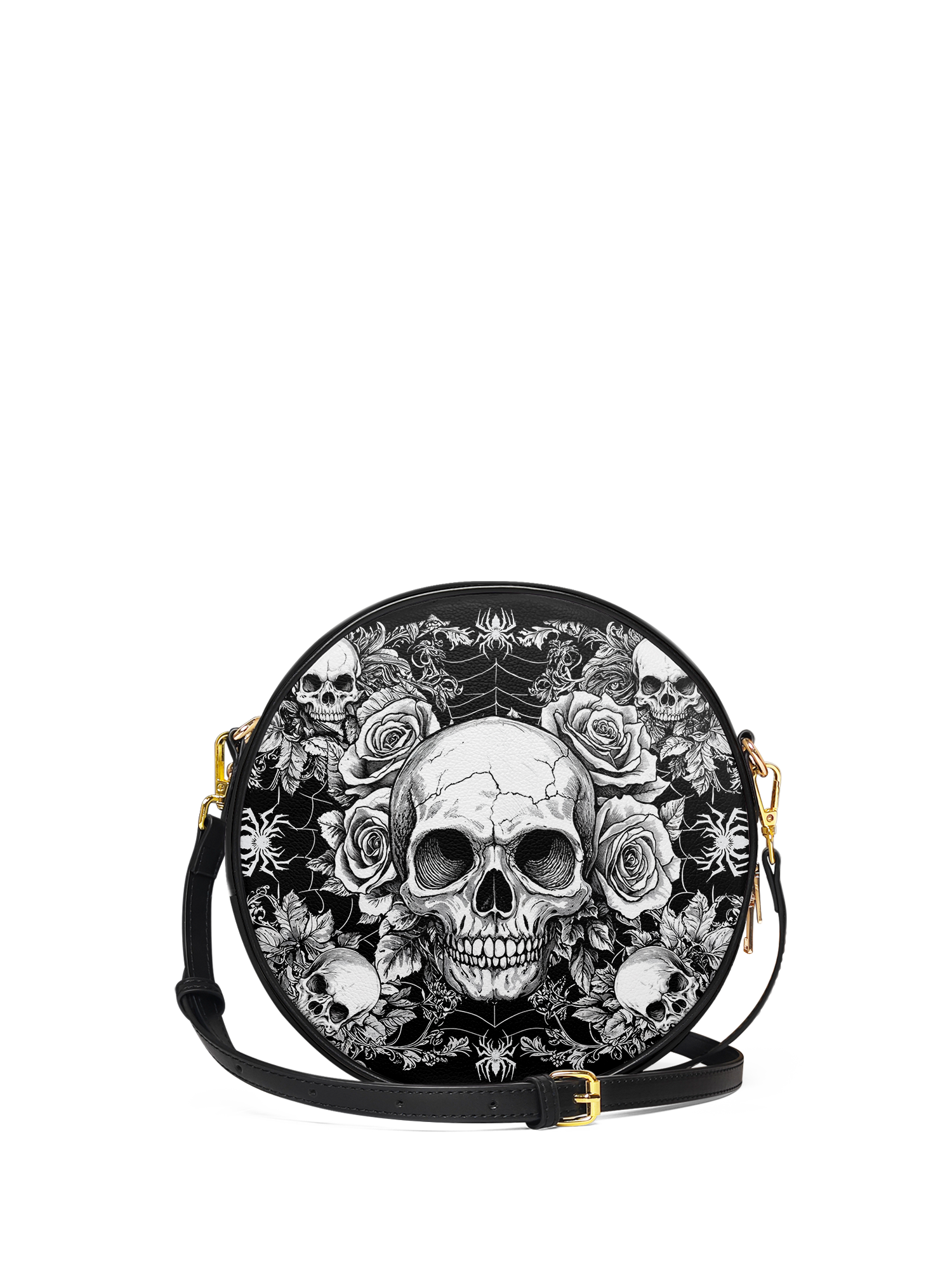 "Gravebloom" Circle Crossbody Bag