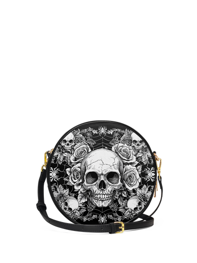 "Gravebloom" Circle Crossbody Bag