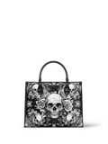 "Gravebloom" - Black Interior - Leather Handbag