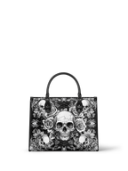 "Gravebloom" - Black Interior - Leather Handbag